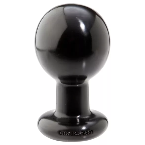 Doc Johnson The Classic - tapón anal redondo (negro) - Talla L