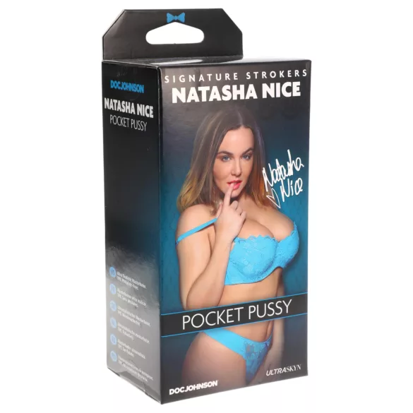 Doc Johnson Natasha Nice - vagina artificial realista Ultraskyn (color carne)