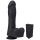 Mini Máquina F de Doc Johnson - Vibrador empujador negro inalámbrico