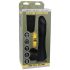 Mini Máquina F de Doc Johnson - Vibrador empujador negro inalámbrico