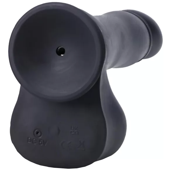 Doc Johnson - Máquina de empuje mini vibradora con mando - negro