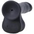 Mini Máquina F de Doc Johnson - Vibrador empujador negro inalámbrico
