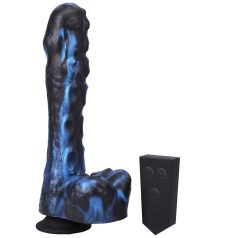   Doc Johnson Mini F-Machine Tendril - vibrador empujador a distancia (azul)