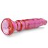 Dildo anal Crystal Jellies con ventosa (rosa)