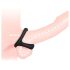 Anillo para pene y testículos con superficie texturizada (negro)