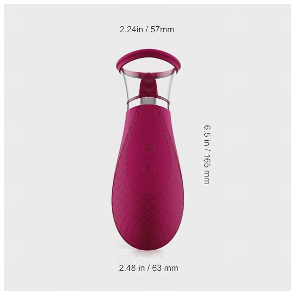 Honey Play Box Scioness - succionador y vibrador para clítoris - silicona rosa