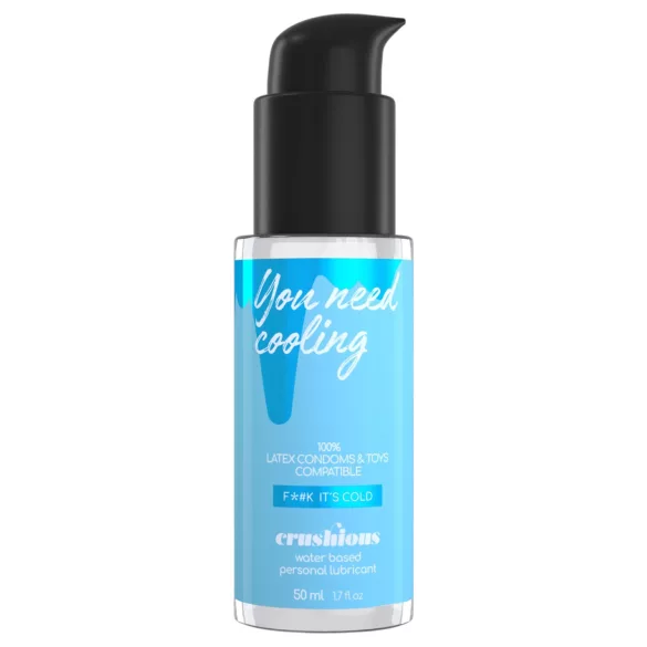Crushious - lubricante refrescante a base de agua (50 ml)