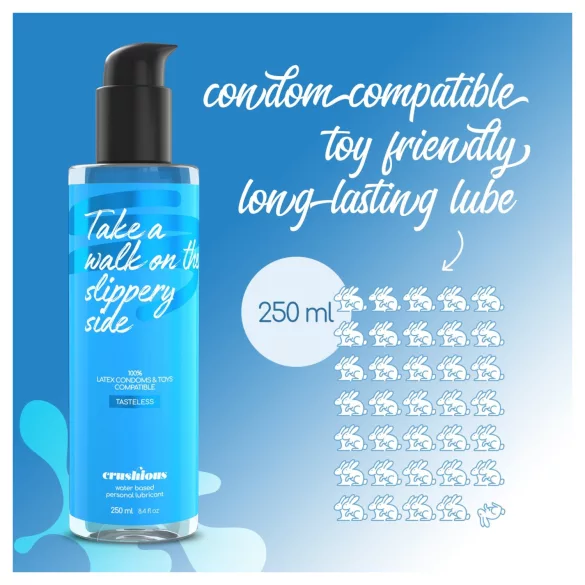 Crushious - lubricante a base de agua (250 ml)