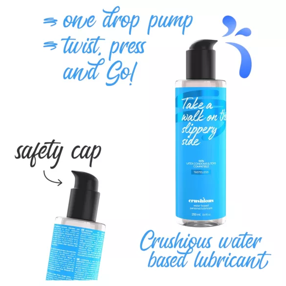 Crushious - lubricante a base de agua (250 ml)
