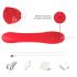Bestoy - vibrador con lengua para punto G (rojo)