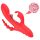 Bestoy - Vibrador rojo con 3 lenguas