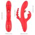 Bestoy - Vibrador rojo con 3 lenguas