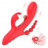 Bestoy - Vibrador rojo con 3 lenguas