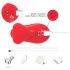 Bestoy - Vibrador de dedo recargable (rojo)