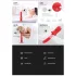 Bestoy - Vibrador punto G impermeable - silicona roja