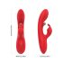 Bestoy - Vibrador estimulante de punto G y clítoris (rojo)