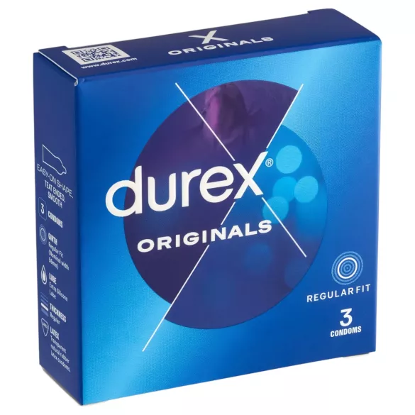 Durex Originals - preservativos - 3 unidades