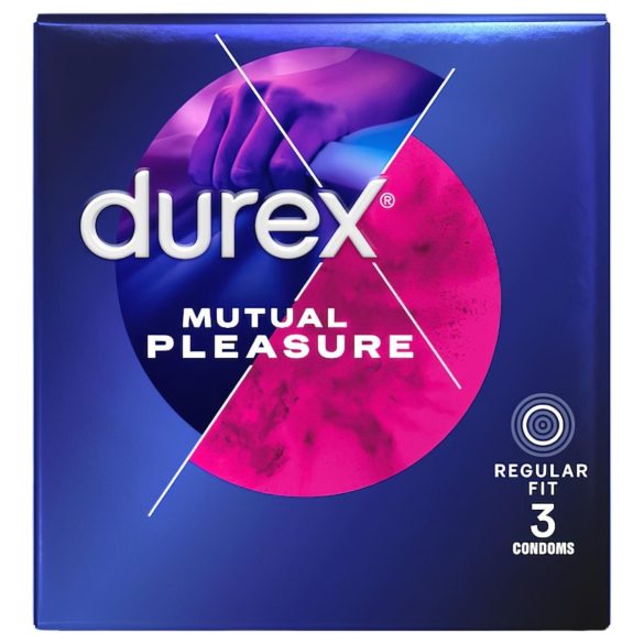 Durex Placer Mutuo - preservativos (3 unidades)