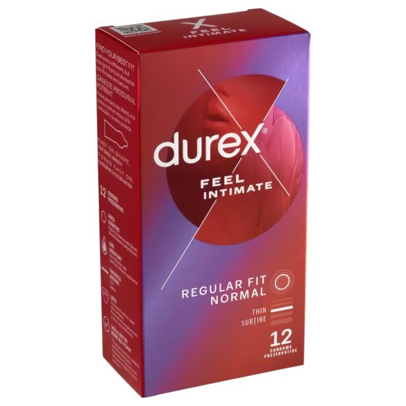 Durex Feel Intimate - preservativo ultrafino - 12 unidades