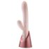 Blush Fraya - Vibrador impulsor con brazo estimulador de clítoris (rosa)