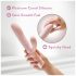 Blush Fraya - Vibrador impulsor con brazo estimulador de clítoris (rosa)