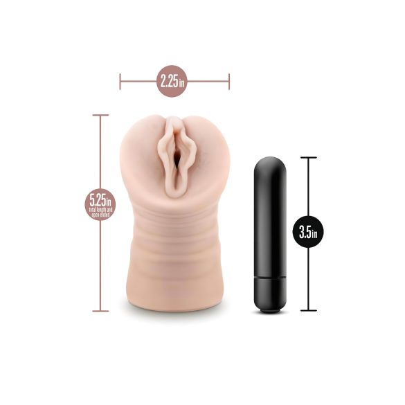 Enlust Destini - masturbador masculino vibrador con imágenes realistas