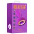 Oh My Gem - plug anal vibrador con gema (lila)