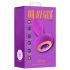 Oh My Gem - plug anal vibrador con gema (lila)