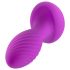 Oh My Gem - plug anal vibrador con gema (lila)