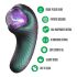 Vibrador mítico Serpiente Encantada Temptasia (verde)