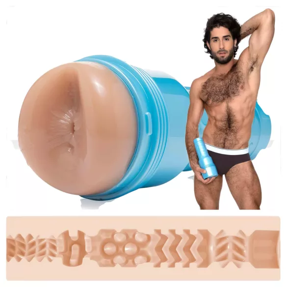 Fleshjack Diego Sans - masturbador anal realista - silicona color natural