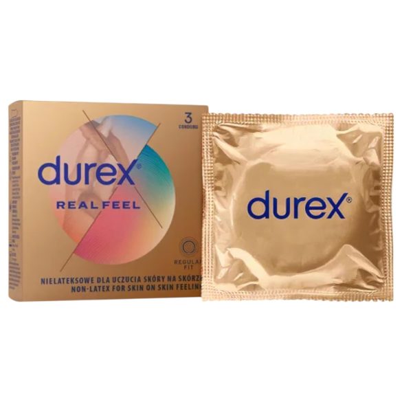 Durex Sensación Real - preservativos sin látex (3 uds)