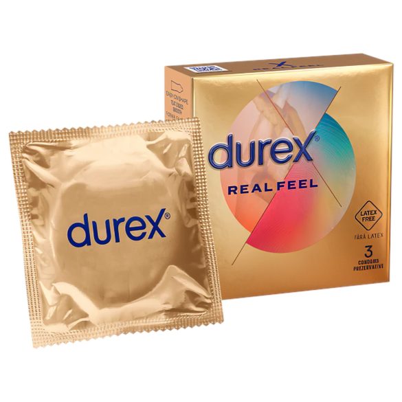Durex Real Feel - preservativo sin látex (3uds)