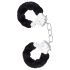 Temptasia Cuffs - esposas de peluche (negro)