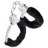 Temptasia Cuffs - esposas de peluche (negro)
