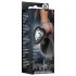 Plug anal Temptasia S corazón plateado (negro) - pequeño