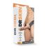 Dr. Skin 6,5 - Dildo hueco con arnés 15cm (natural)