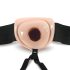 Dr. Skin 6,5 - arnés hueco dildó - 15 cm (natural)
