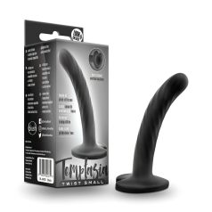  Temptasia Twist Small - Dildo con ventosa y diseño retorcido (negro)