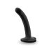Temptasia Twist Pequeño - Dildo espiral negro con ventosa