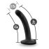 Temptasia Twist Pequeño - Dildo espiral negro con ventosa