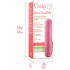 Gaia Eco M - vibrador ecológico mediano - silicona coral