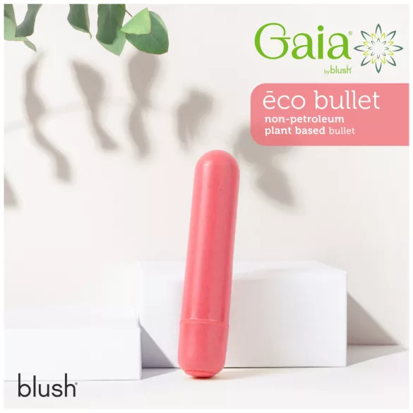 Gaia Eco M - vibrador ecológico mediano - silicona coral