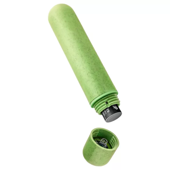 Gaia - Vibrador ecológico mediano - silicona verde