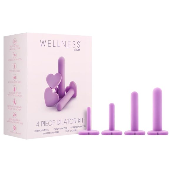 Blush Wellness - set de dilatadores vaginales (lila)