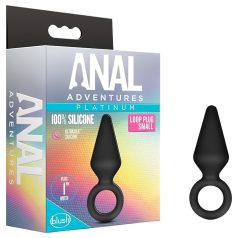 Aventuras Anales Platino S - tapón anal (negro) - pequeño