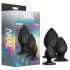 Juego de Plugs Anales Platino - Aventura Anal (negro)