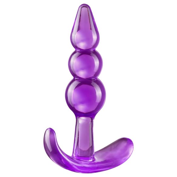 B Yours - plug anal con bolas - silicona lila