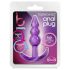 B Yours - plug anal con esferas (lila)