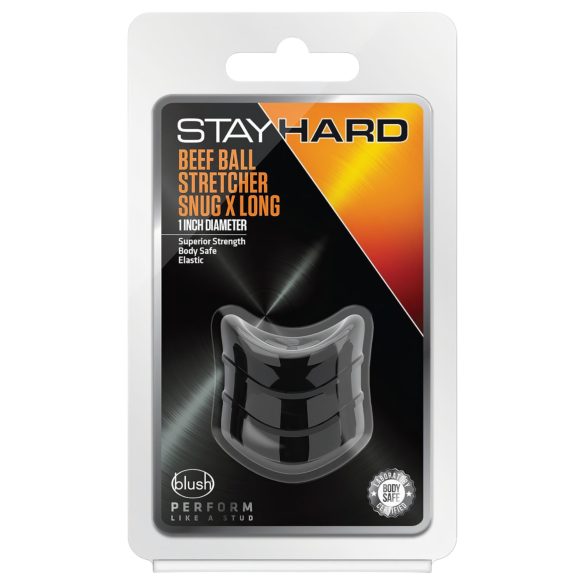 Stay Hard - anillo para el pene - silicona negra